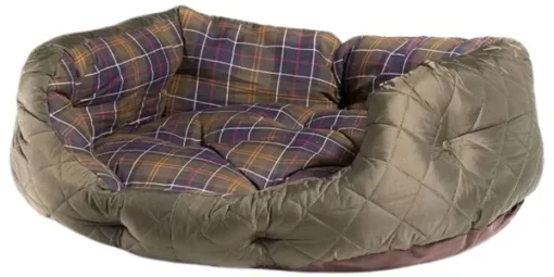 Barbour Quilted Dog Bed 30'' Olive Outlet