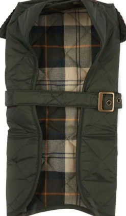 Barbour Quilted Dog Coat koiran takki, vihreä Outlet