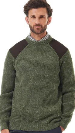 Raisthorpe Crew neulepusero, Olive-Barbour Clearance
