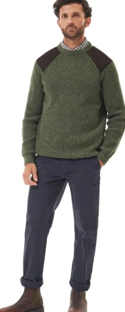 Raisthorpe Crew neulepusero, Olive-Barbour Clearance