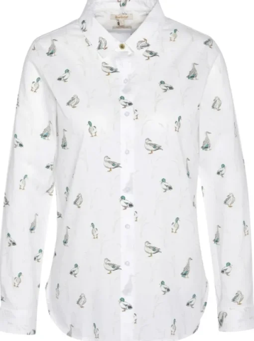 Barbour Safari Shirt naisten paita, Duck Print Clearance