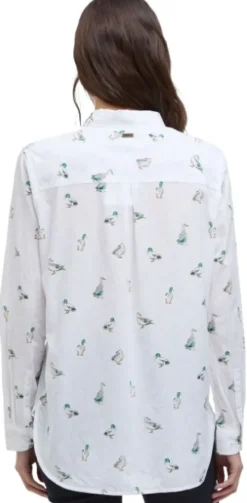 Barbour Safari Shirt naisten paita, Duck Print Clearance