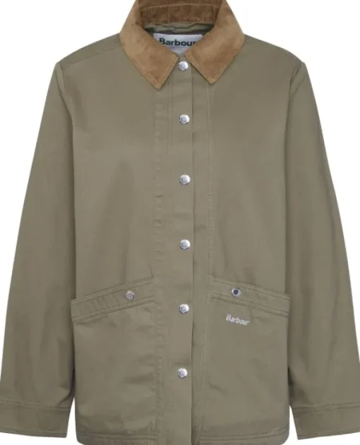 Barbour Sonnie Casual Jacket naisten takki, Dusky Green New