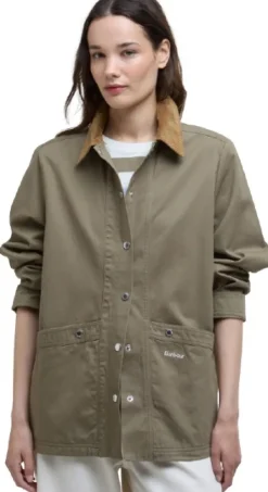 Barbour Sonnie Casual Jacket naisten takki, Dusky Green New