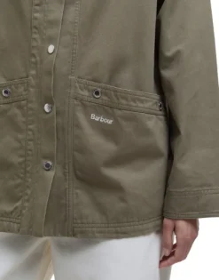 Barbour Sonnie Casual Jacket naisten takki, Dusky Green New
