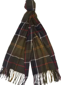 Barbour Stanway Tartan Wrap huivi, Classic Tartan Fashion