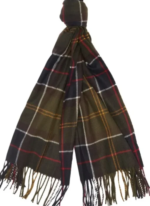 Barbour Stanway Tartan Wrap huivi, Classic Tartan Fashion