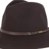 Barbour Tack Fedora naisten hattu, Brown New