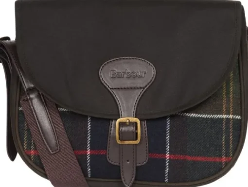 Barbour Tartan Crossbody Bag naisten olkalaukku,Classic Tartan Outlet