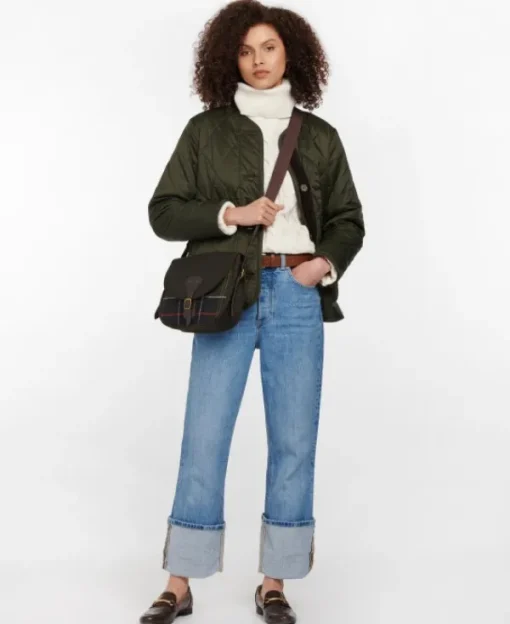 Barbour Tartan Crossbody Bag naisten olkalaukku,Classic Tartan Outlet