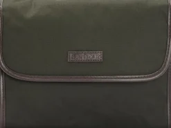 Tartan Hang Washbag toilettilaukku, Olive-Barbour Discount