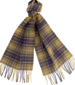 Tartan Lambswool -huivi, Classic Tartan-Barbour Discount