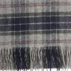 Tartan Lambswool Scarf villahuivi, Black Slate Tartan-Barbour Discount