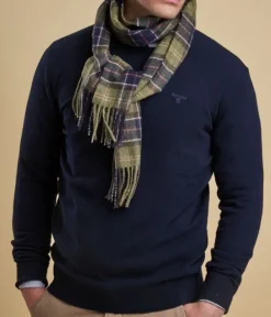 Tartan Lambswool -huivi, Classic Tartan-Barbour Discount