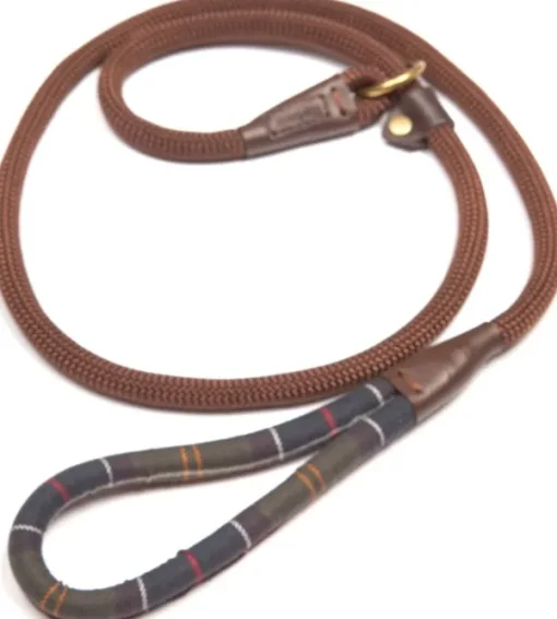 Tartan Trimmed Slip Dog Lead talutin/panta-Barbour Fashion