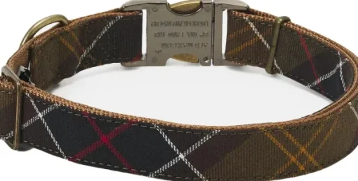 Tartan/Webbing Dog Collar koiran kaulapanta, Classic Tartan-Barbour Best