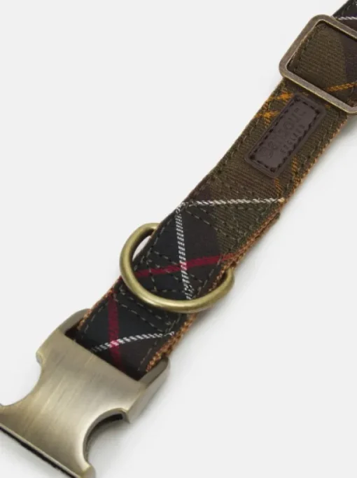 Tartan/Webbing Dog Collar koiran kaulapanta, Classic Tartan-Barbour Best