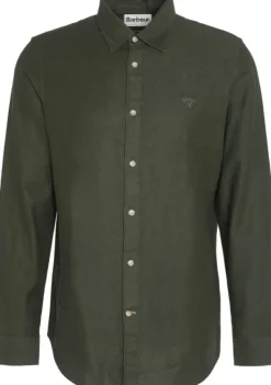 Twillbridge Tailored Fit paita, Olive/Ancient-Barbour New