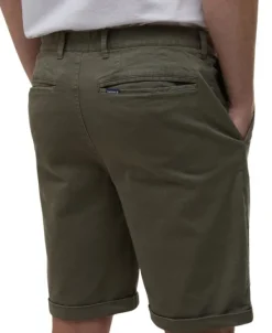 Barbour Washed Twill Chino Short shortsit, Olive Hot