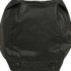 Barbour Wax Cotton Hood vahattu huppu, tummanvihreä Best