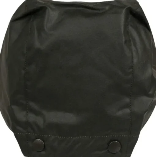 Barbour Wax Cotton Hood vahattu huppu, tummanvihreä Best