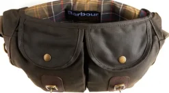 Wax Leather Tarras Olive-Barbour Clearance