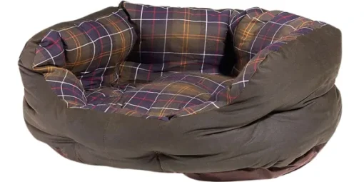 Barbour Wax/Cotton Dog Bed 24'' Classic/Olive Fashion
