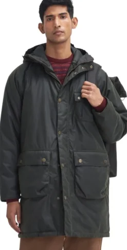 Wint Wax Parka parkatakki, Fern-Barbour Discount