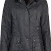 W's Beadnell Wax Jacket Navy-Barbour Best