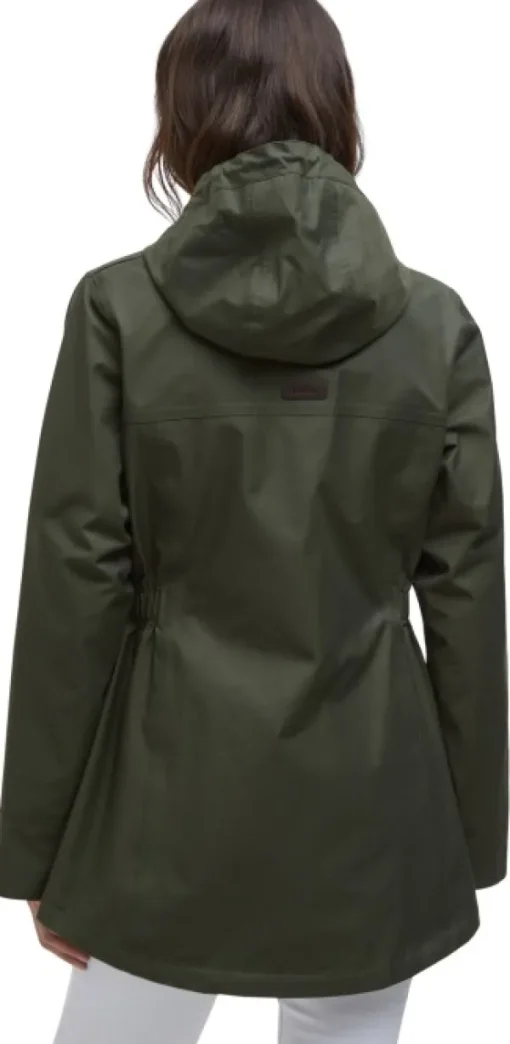 Barbour W's Dallas Waterproof Jacket Olive/Ancient Tartan Fashion