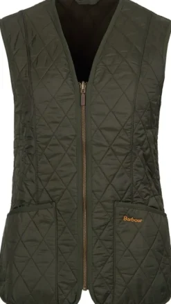 W's Fleece Betty Liner Dk Olive-Barbour New