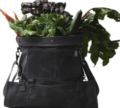 Gathering Bag puutarhalaukku, tummanharmaa-Barebones Outlet