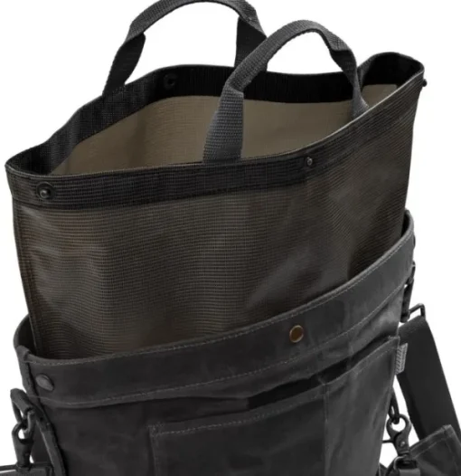 Gathering Bag puutarhalaukku, tummanharmaa-Barebones Outlet