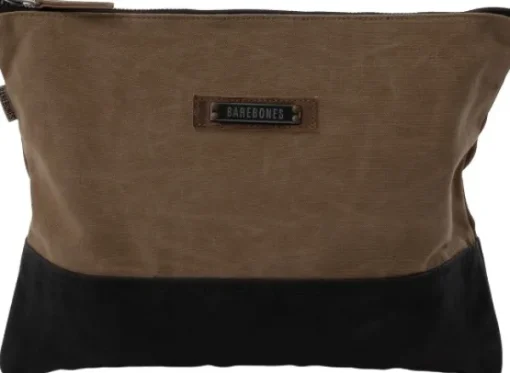 Barebones Neelum Zipper Pouch Khaki säilytyspussi, Large Clearance