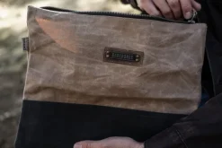 Barebones Neelum Zipper Pouch Khaki säilytyspussi, Large Clearance