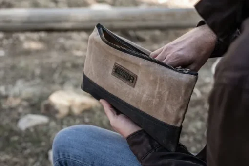 Neelum Zipper Pouch säilytyspussi, Small-Barebones Discount