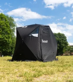 Bast Sauna Näver Plus Bastutält & Kamin 4-6 p Clearance