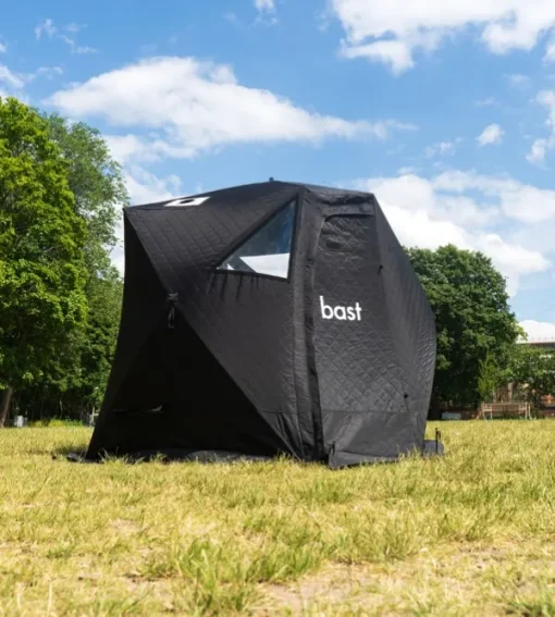 Bast Sauna Näver Plus Bastutält & Kamin 4-6 p Clearance