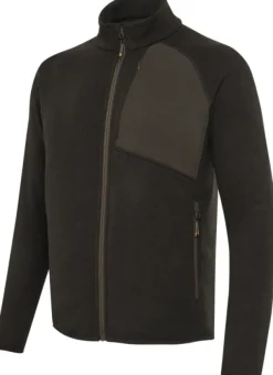 Beretta Abisko Full Zip Fleece fleecetakki, Brown Bark New