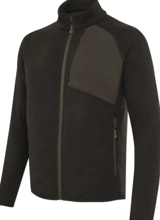 Beretta Abisko Full Zip Fleece fleecetakki, Brown Bark New