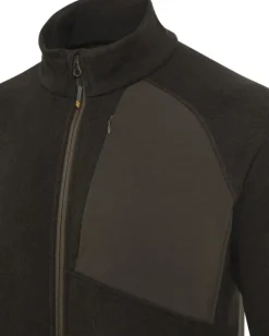 Beretta Abisko Full Zip Fleece fleecetakki, Brown Bark New