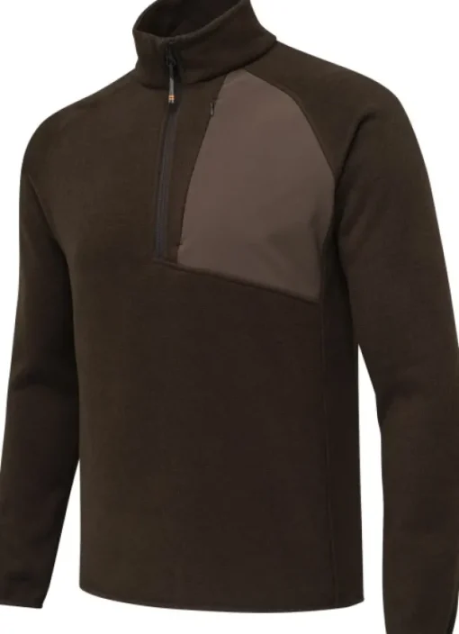Abisko Half Zip Fleece fleecetakki, Brown Bark-Beretta Fashion