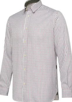 Beretta Charlow LS Shirt paita, Ivory & Blue Check Fashion