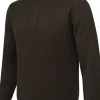 Beretta Dover Half Zip Tech Sweater pusero, ruskea Clearance