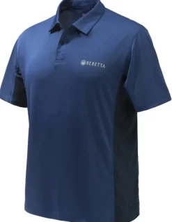 Flash Tech Polo Blue-Beretta Outlet