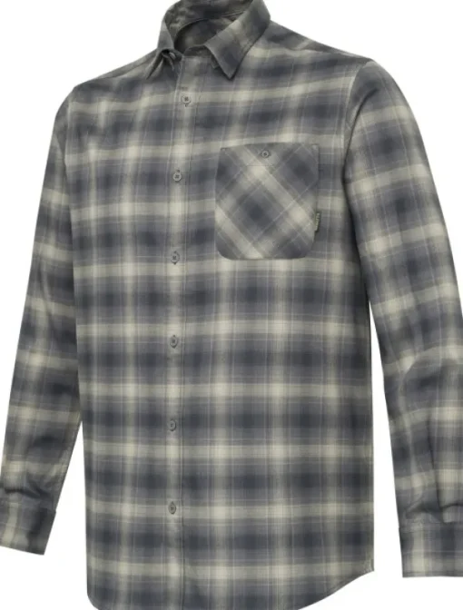 Jargo Stretch Shirt paita, Sage Green Check-Beretta Best