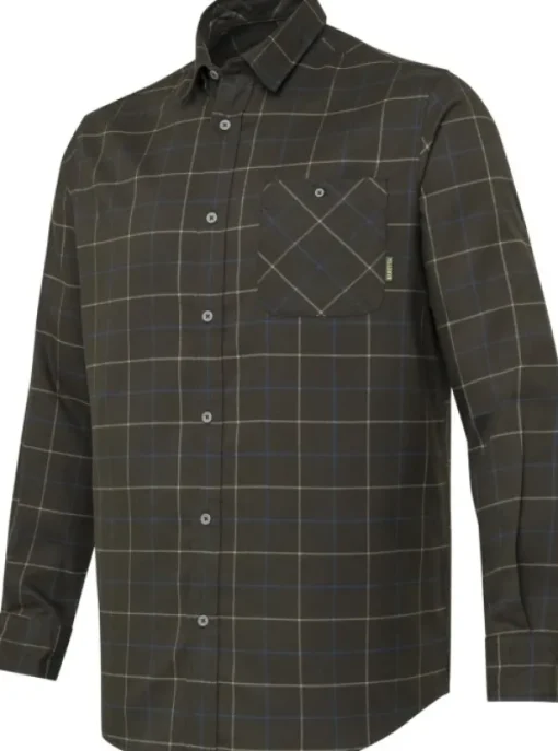 Jargo Stretch Shirt paita, Bark & Sage Check-Beretta Sale