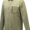 Ligthweight Shirt paita, Light Green Check-Beretta Fashion
