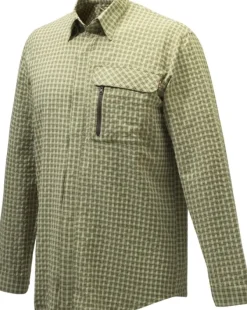 Ligthweight Shirt paita, Light Green Check-Beretta Fashion
