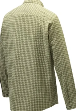 Ligthweight Shirt paita, Light Green Check-Beretta Fashion